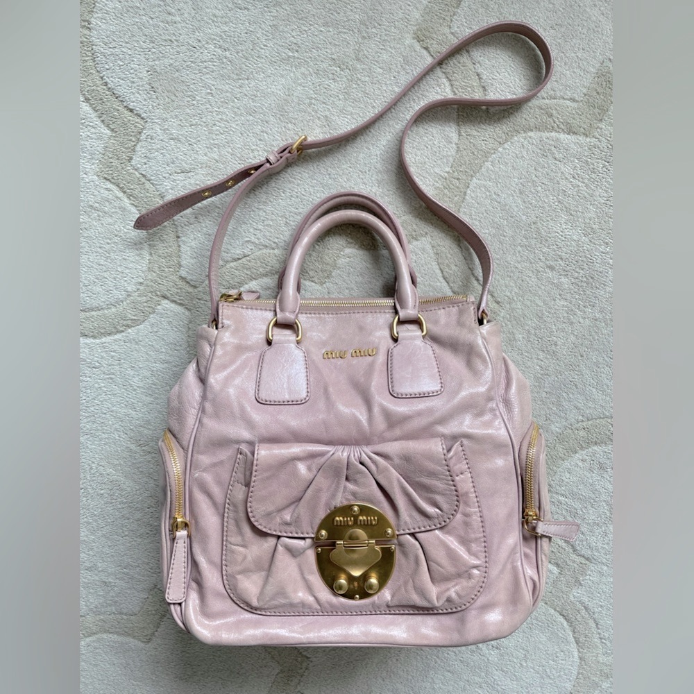 Neo Vintage Miu Miu top handle satchel